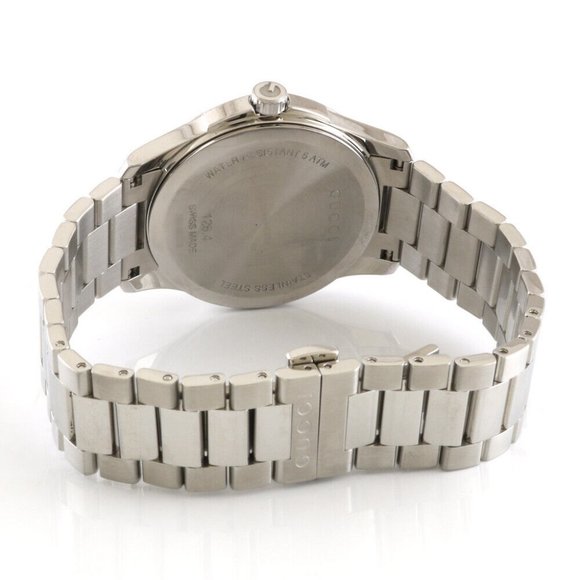 GUCCI Watches 126.4 Silver white Stainless Steel G timeless from japan main image 6